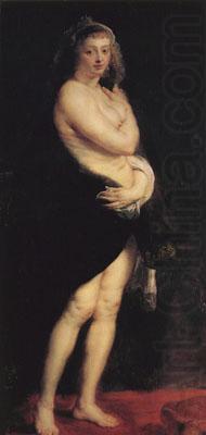 Peter Paul Rubens Helena Fourment in a Fur Wrap or Het Pelsken (mk01) china oil painting image